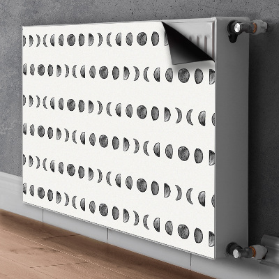 Magnetinis radiatoriaus lipdukas Mėnulis