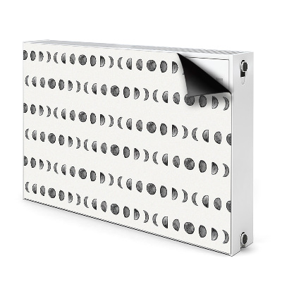 Magnetinis radiatoriaus lipdukas Mėnulis
