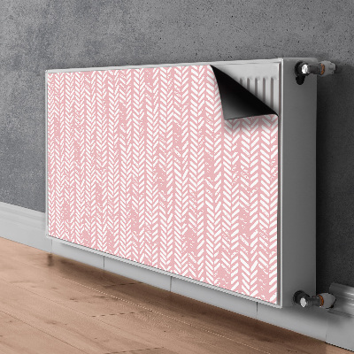 Magnetinis kilimėlis radiatoriui Rožinė silkė
