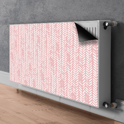Magnetinis kilimėlis radiatoriui Rožinė silkė