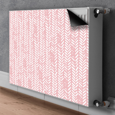 Magnetinis kilimėlis radiatoriui Rožinė silkė