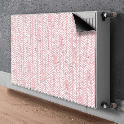 Magnetinis kilimėlis radiatoriui Rožinė silkė
