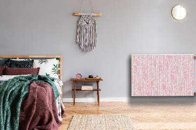 Magnetinis kilimėlis radiatoriui Rožinė silkė