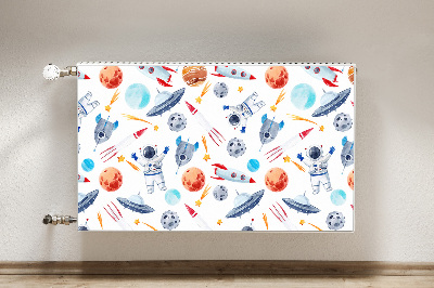 Magnetinis kilimėlis radiatoriui Astronautas