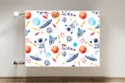 Magnetinis kilimėlis radiatoriui Astronautas