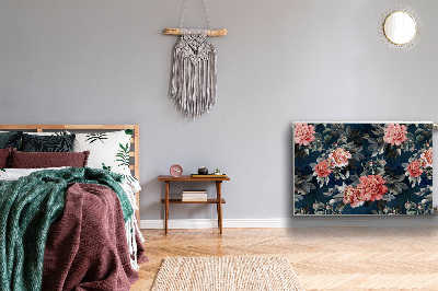 Magnetinis kilimėlis radiatoriui Raudonieji bijūnai
