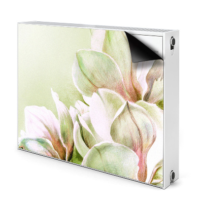Magnetinis radiatoriaus lipdukas Magnolijos žiedai