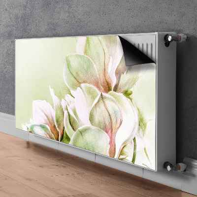 Magnetinis radiatoriaus lipdukas Magnolijos žiedai