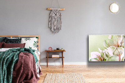 Magnetinis radiatoriaus lipdukas Magnolijos žiedai