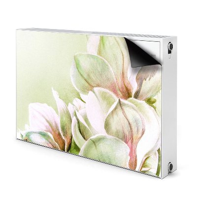 Magnetinis radiatoriaus lipdukas Magnolijos žiedai