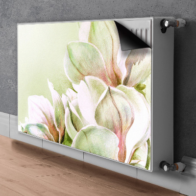 Magnetinis radiatoriaus lipdukas Magnolijos žiedai