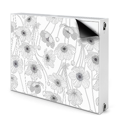Magnetinis kilimėlis radiatoriui Aguonos