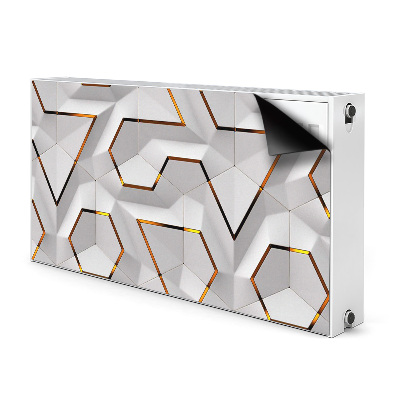 Magnetinis lipdukas radiatoriui Šiuolaikinis 3D modelis