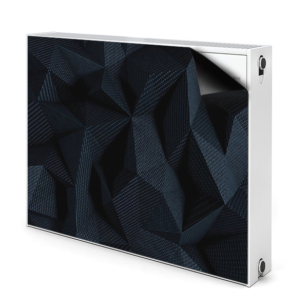 Kilimėlis magnetinė ant radiatoriaus Geometrinė 3D grafika