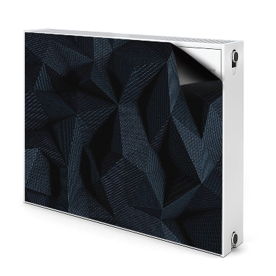 Kilimėlis magnetinė ant radiatoriaus Geometrinė 3D grafika