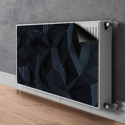 Kilimėlis magnetinė ant radiatoriaus Geometrinė 3D grafika