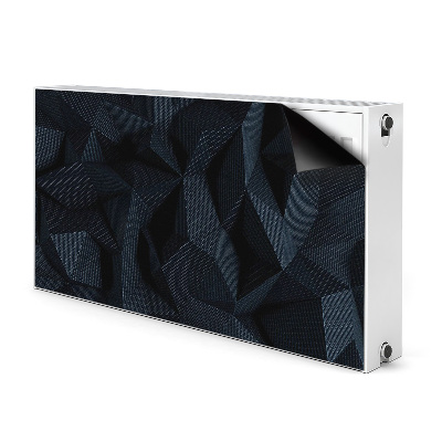 Kilimėlis magnetinė ant radiatoriaus Geometrinė 3D grafika