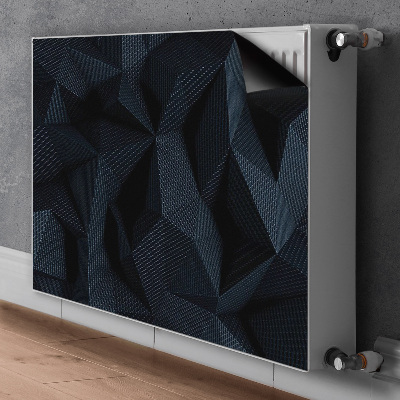 Kilimėlis magnetinė ant radiatoriaus Geometrinė 3D grafika