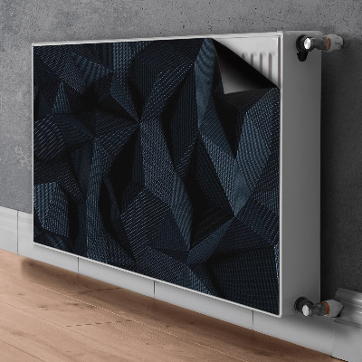 Kilimėlis magnetinė ant radiatoriaus Geometrinė 3D grafika