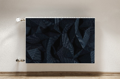 Kilimėlis magnetinė ant radiatoriaus Geometrinė 3D grafika