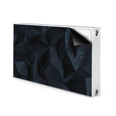 Kilimėlis magnetinė ant radiatoriaus Geometrinė 3D grafika