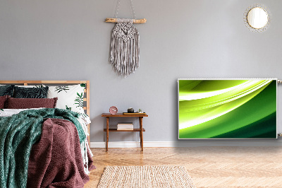 Magnetinis kilimėlis radiatoriui Žalioji abstrakcija