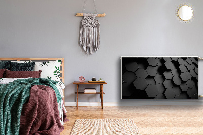 Magnetinis radiatoriaus lipdukas Juodi koriai