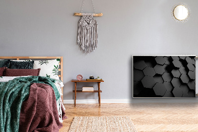 Magnetinis radiatoriaus lipdukas Juodi koriai
