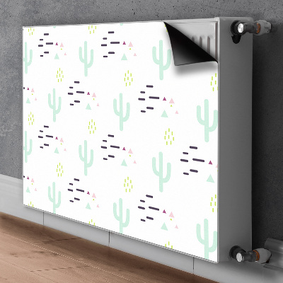 Magnetinis lipdukas radiatoriui Kaktusai