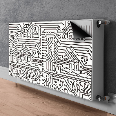 Magnetinis kilimėlis radiatoriui Integrinis grandynas