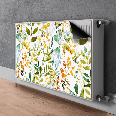 Magnetinis kilimėlis radiatoriui Boho gėlės