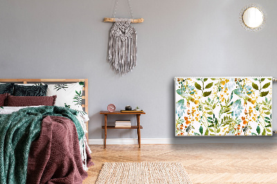 Magnetinis kilimėlis radiatoriui Boho gėlės