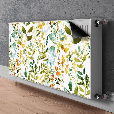 Magnetinis kilimėlis radiatoriui Boho gėlės