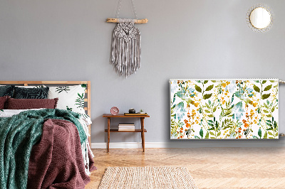 Magnetinis kilimėlis radiatoriui Boho gėlės