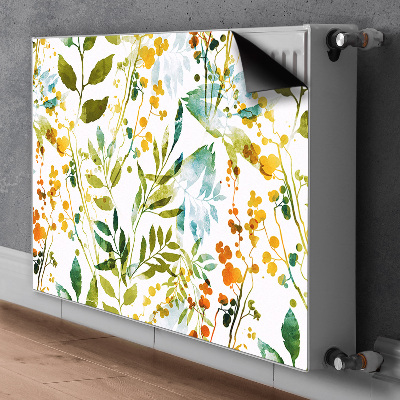 Magnetinis kilimėlis radiatoriui Boho gėlės