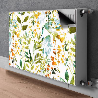 Magnetinis kilimėlis radiatoriui Boho gėlės