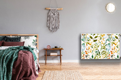 Magnetinis kilimėlis radiatoriui Boho gėlės
