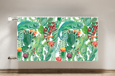 Kilimėlis magnetinė ant radiatoriaus Chameleonai