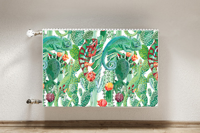 Kilimėlis magnetinė ant radiatoriaus Chameleonai