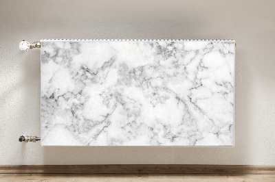 Magnetinis radiatoriaus lipdukas Baltas marmuras