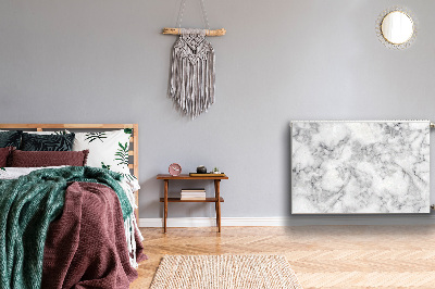 Magnetinis radiatoriaus lipdukas Baltas marmuras