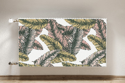 Magnetinis lipdukas radiatoriui Bananų lapai