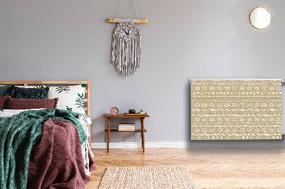 Kilimėlis magnetinė ant radiatoriaus Geltona forma