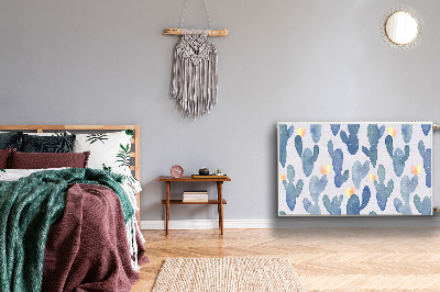 Magnetinis radiatoriaus lipdukas Dažyti kaktusai