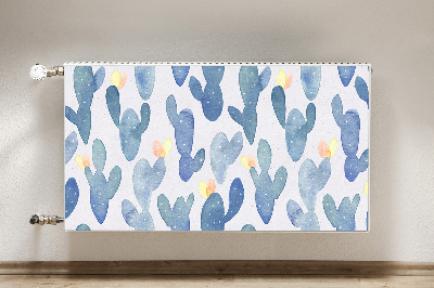 Magnetinis radiatoriaus lipdukas Dažyti kaktusai