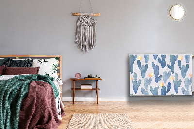 Magnetinis radiatoriaus lipdukas Dažyti kaktusai