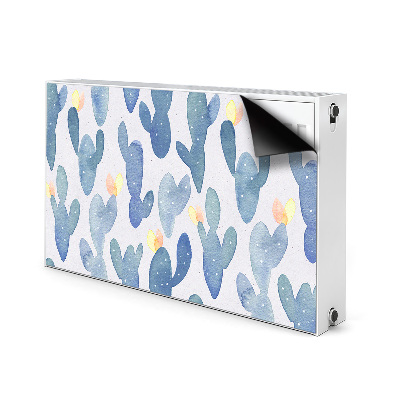 Magnetinis radiatoriaus lipdukas Dažyti kaktusai