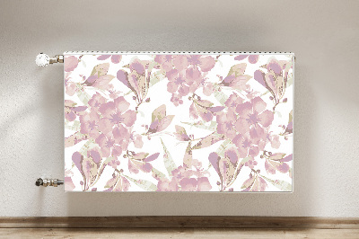 Magnetinis kilimėlis radiatoriui Hibiscus šviesiai rožinis