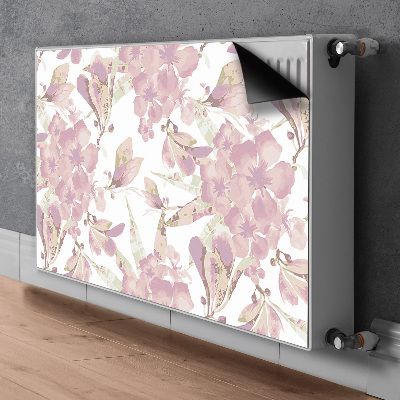 Magnetinis kilimėlis radiatoriui Hibiscus šviesiai rožinis