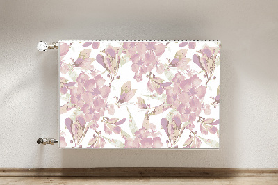 Magnetinis kilimėlis radiatoriui Hibiscus šviesiai rožinis